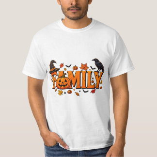 T-shirt Halloween Famille Correspondance Saison Fantomatiq