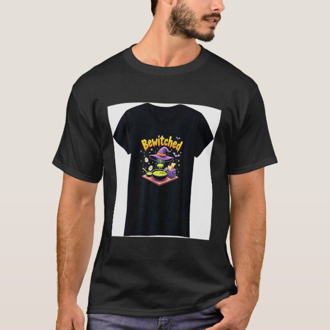 T-shirt Halloween Family Home Bewitched Breakfast Maker  (Devant)