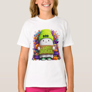 T-shirt Halloween Fantôme Bouh - Joyeux Halloween