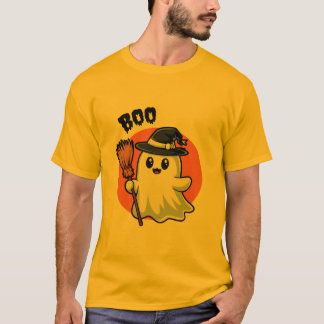 T-shirt Halloween - Fantôme Éffrayant