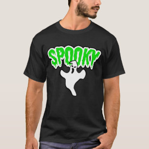 T-shirt Halloween fantôme éffrayant