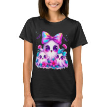 T-shirt Halloween Fantôme Iridescent