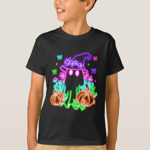 T-shirt Halloween Fantôme Sorcière Citrouille Mignon Boo T