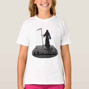 T-shirt Halloween faucheuse