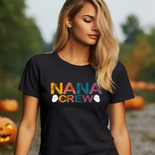 T-SHIRT HALLOWEEN FUNNY NANA CREW