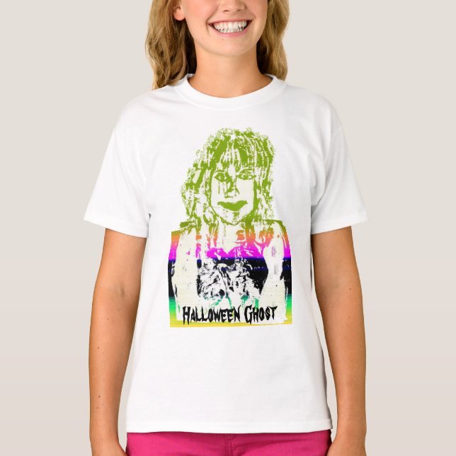 T-shirt Halloween Ghost (Devant)