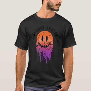 T-shirt Halloween Ghost Horror  Spooky Season Halloween Pa