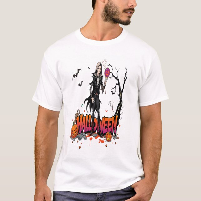 T-shirt halloween graffiti art anime (Devant)