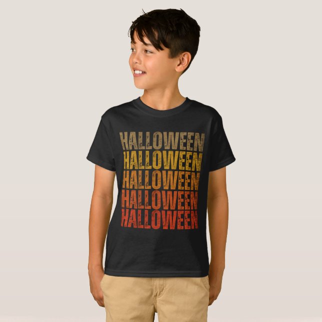 T-shirt HALLOWEEN HALLOWEEN (Devant entier)