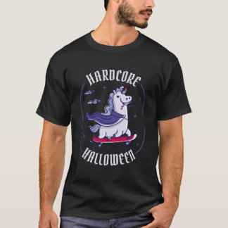 T-shirt Halloween hardcore drôle Vêtements