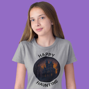 T-shirt Halloween Haunted Mansion Happy Hauny
