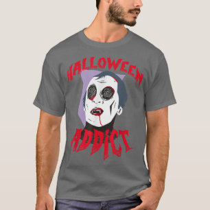 T-shirt Halloween histoires d'horreur films d'horreur Addi