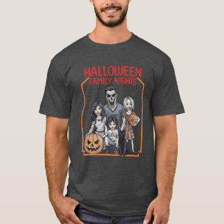T-shirt Halloween Horreur Nuits familiales