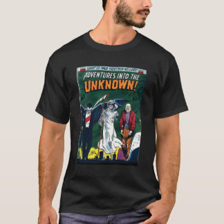 T-shirt Halloween Horror Vintage Vampire Grim Reaper Comiq