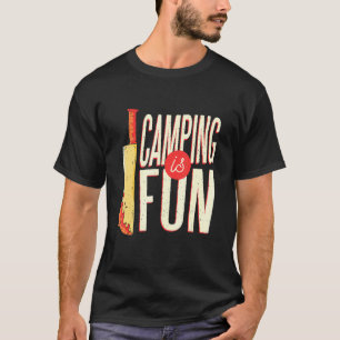 T-shirt Halloween I couteau de camping tueur de campeur ef
