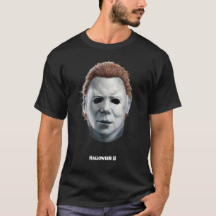 T-shirt Halloween II Michael Myers Gros Costume Visage