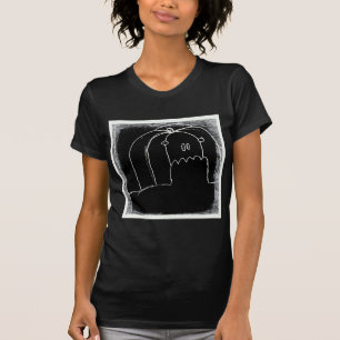 T-shirt halloween in black parade yaie