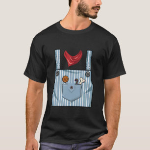 T-shirt Halloween Ingénieur de train Conducteur Costume Pa