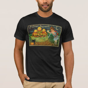 T-shirt Halloween Jack-o-Lantern nuit de récolte par les e