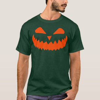 T-shirt Halloween Jack O Lantern Pumpkin Face Type B 07