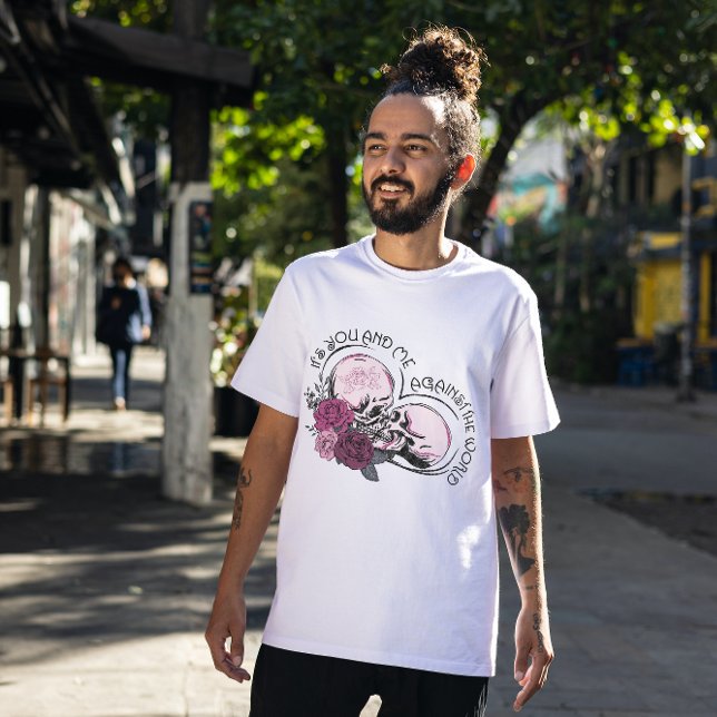 T-SHIRT HALLOWEEN JE SUIS VOUS ET MOI CONTRE LES AMOUREUX  (Créateur téléchargé)