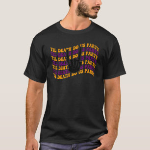T-shirt Halloween Jusqu'à Ce Que la Mort Nous Sépare Enter