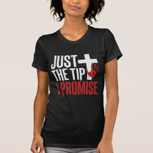 T-shirt Halloween Juste la pointe Croix sanglant
