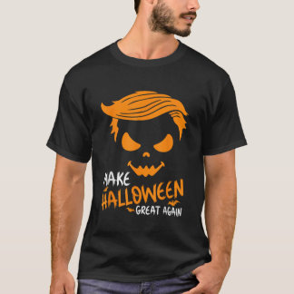 T-shirt Halloween la grande nouvelle Trump Citrouille Funn