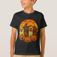 Halloween labrador brun fantôme effrayant chocolat