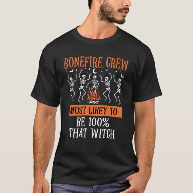 T-shirt Halloween Les Plus Susceptibles De Regrouper Le Sq (Devant)