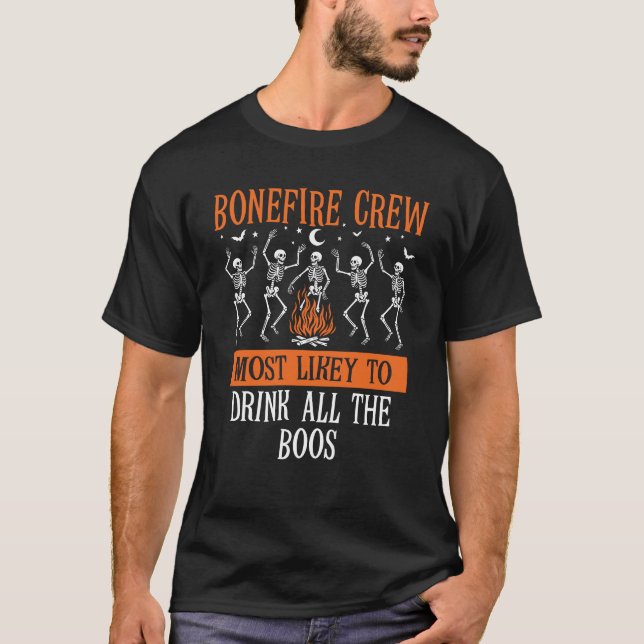 T-shirt Halloween Les Plus Susceptibles De Regrouper Le Sq (Devant)