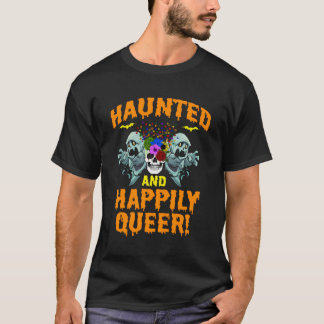 T-shirt Halloween Lgbt Trans Rainbow Flag Pride Inclusive