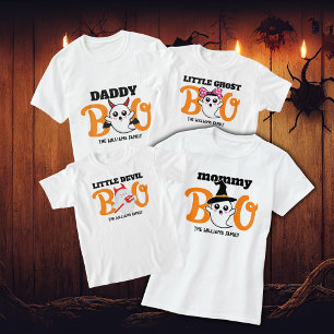 T-shirt Halloween maman Boo Diable Famille Correspondant