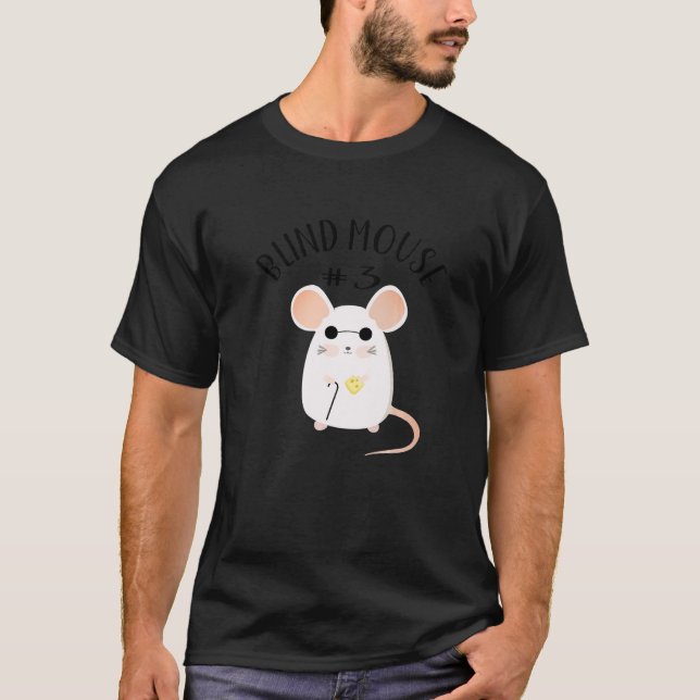 T-shirt Halloween Matching Group Outfit 3 trois souris ave (Devant)