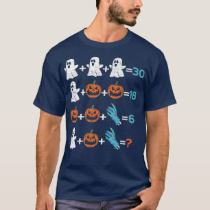 T-shirt Halloween Math Teacher Premium