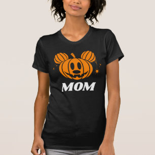 T-shirt Halloween Mickey Jack-o'-lantern Mom