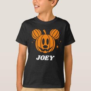T-shirt Halloween Mickey Jack-o-lanterne
