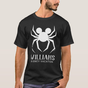 T-shirt Halloween Mickey Mouse Araignée Vacances en fami