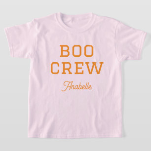 T-shirt Halloween monogramme de l'équipage de bateau