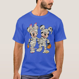 T-shirt Halloween Mummy Mickey & Minnie