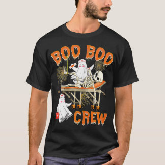 T-shirt Halloween Nurse Praticien Boo Crew, Infirmière Hal