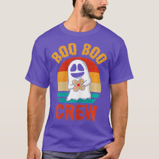 T-shirt Halloween Nurse Praticien Boo Crew, Infirmière Hal