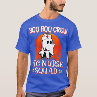 T-shirt Halloween Nurse Praticien Boo Crew, Infirmière Hal