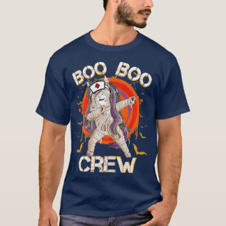 T-shirt Halloween Nurse Praticien Boo Crew, Infirmière Hal