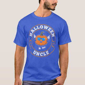 T-shirt Halloween oncle Citrouille Halloween oncle Hallowe