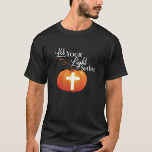 T-shirt Halloween or Hallelujah Night Let your Light Shine