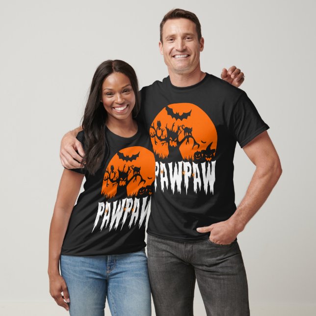 T-shirt Halloween Pawpaw Effrayant 31 Octobre Cadeau (Unisexe)