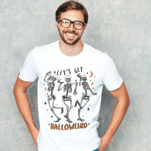 T-SHIRT HALLOWEEN PERMET D'OBTENIR DES SKELETONS HALLOWEIR