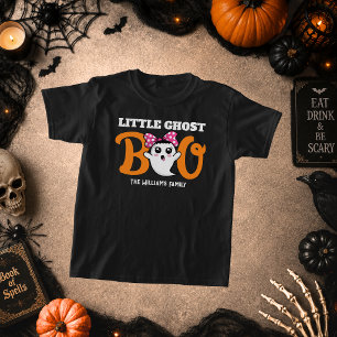 T-shirt Halloween Petit Fantôme Boo Garçon Famille Assorti