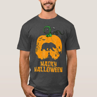 T-shirt Halloween poilue Funny Ours Gay